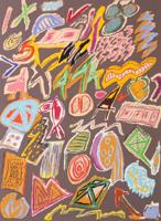 Ida Rittenberg Kohlmeyer MYTHIC PRINT (State 1) Screenprint, 43.25H - Sold for $2,688 on 10-10-2026 (Lot 414).jpg